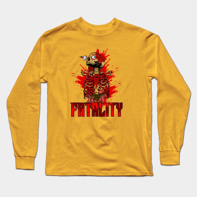 FATALITY Long Sleeve T-Shirt by theanomalius_merch